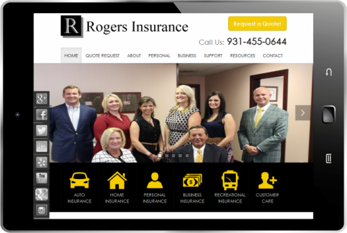 Responsive for Mobile Tablets